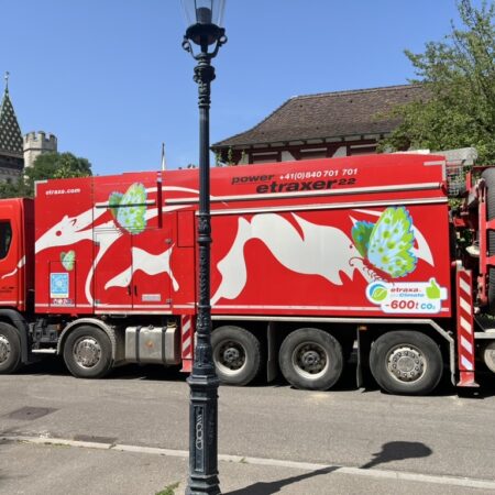 Linguistic Landscape Lastwagen