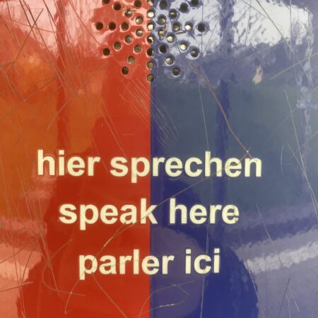 Linguistic Landscape Gegensprechanlage